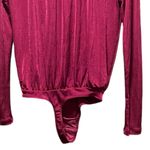 Free People intimately Dark Rhubarb Turnt Bodysuit Size Small Photo 8