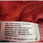 Xhiliration Coral Print Short Sleeve Lace Print Dress, Poly/Span, Back Open, XL Pink Photo 5