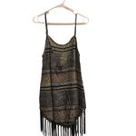 Cleobella  shift fringe mini dress S NWT Photo 4