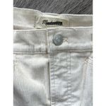 Madewell NWOT  Emmett 2.0 Wide-Leg Pants in Corduroy Antique Cream Size 29 Photo 4