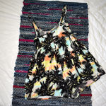 So Rad Palm Tree Romper/Dress Size XS Photo 3
