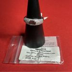 Bomb Party RBP6635 “Yours in a Heartbeat” Cubic Zirconia Rhodium Sz 10 Ring NWT Silver Photo 3