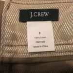 J.Crew  Bronze Shimmer Cargo Front Pleated Skirt Photo 4