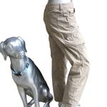 Orvis  Trout Bum Fishing Cream Pants with Zipped Pocket Women’s Size 10 Photo 2