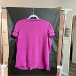 Lane Bryant 18/20W Fuchsia Knit Top Business Casual Career Office Work Photo 2