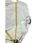 A New Day faux leather long sleeve shirt sz XXL creme button up NWT Photo 6