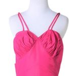 Vintage 1940s Raspberry Gown and Bolero Jacket Two Piece Set Small Photo 7