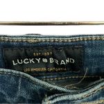 Lucky Brand women's cropped size 2, altered hem jeans inseam 23 1/2" Photo 2
