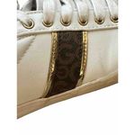 G by Guess Guess GBG Los Angele Sneakers Shoes White Brown GGMAGIQ-R Women's Size 9m Photo 5