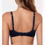 MiracleSuit  Solid Underwire Surplice Bikini Top in Navy,  Size 34 DDD NEW w/Tag Photo 2