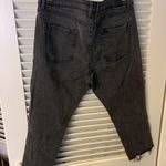 RVCA 31 Black Distressed Capris Cropped Pant Photo 1