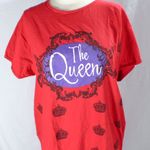 Red Queen Graphic Sleep Lounge T Shirt Dress OSFM Size undefined Photo 2