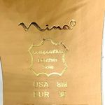 Nina  Ankle Strap Strappy Heels Dressy Shoes Size US 8 Rhinestone Silver Sparkly Photo 9