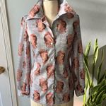 Vintage 70’s•H Bar C•Arabian Nights Dagger shirt•sz 34 Gray Photo 0