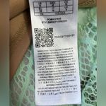 G by Guess  Lace Overlay Halter Neck Pointy Hem Top Photo 4