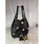 Kate Spade Women's Black Tote Handbag with Tan Spots Photo 3