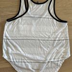 Rip Curl Women’s Sleeveless Pocket Ringer White Black Tank Top Size Medium Photo 2