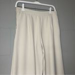 Avec Les Filles  Wide Leg Cream Trousers Dress Pants Women’s Size 6 Anthropologie Photo 6