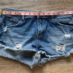 Joe Boxer  Distressed Raw Hem Jean Shorts 5 Photo 3
