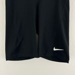 Nike  PRO Black Elastic Waistband Dri-Fit Athletic Workout Classic Biker Shorts Photo 2