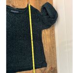 Aeropostale Womens Sweater S/P Small Chenille Knit Long Sleeve Green Pullover Photo 5