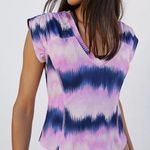 Free People NWT,  True North Printed Tee, Sz XS Photo 0