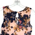 Maurice's Floral Tie Front Cutout Ruffled Dress Photo 9