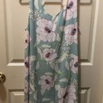 Madison Sz small Seafoam Green Floral Spaghetti Strap‎ Sundress NEW Photo 0