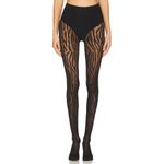 Wolford Wilderness in Black Medium New Womens Nylons Pantyhose Photo 5