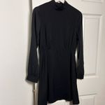 Only  Black Mini Long Sleeve Dress Photo 5