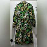 INC International Concepts Flower Me Jacket Medium Green Photo 3