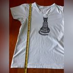 Life is Good  Women's short sleeve V-neck blue cat lover crusher tee Size Medium Photo 6