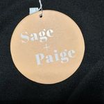NWT Sage and Page black Saint mini dress medium Black Photo 2