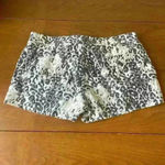 Joie  Womens Size 10 100% Linen Shorts Cheetah Animal Print Summer Comfort‎ Photo 3