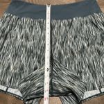 Spanx  The Get Moving High Rise Exercise Shorts 4"  Blue‎ Brushstroke Size XL Photo 7
