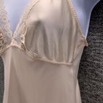 Vintage Babydoll Slip Nightgown Cream XS Tan Photo 3