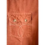 Vintage Cowgirl Up women's orange/rust corduroy western shirt sz. M Brown Size M Photo 5