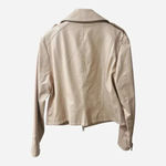 Guess Women’s Faux Leather Biker Jacket Size XL Color Pale Pink Blush Moto NWT Photo 1