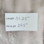 We The Free  Cream Velour Tunic Size Large Oversized Velvet Tunic Photo 7