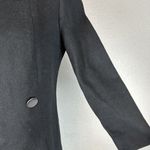 Vintage Lillie Rubin Womens Coat Dress M Medium Black 100% Camel Hair Pockets Photo 2