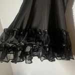 Lovely Day Black Rhinestone Chemise Lingerie Dress Sz M Sparkle Nightwear Photo 2