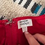 Unique Vintage  Dress in Red Retro 50's 60's Style NWT Size 1X Photo 7