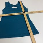 prAna  Tank Top Womens Small Blue Green Lark Twist Back Athletic Workout Yoga Photo 7