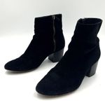 Thursday Boot Company Paloma Booties Black Suede Boots Size 9 Photo 7