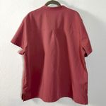 FIGS  Limited Edition Nata Zip Henley Scrub Top Mineral Mauve PO 2072 Size XXL Photo 1