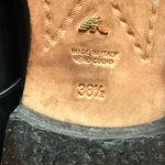 Emporio Armani Vintage black leather tie loafers, size 38.5 Photo 9