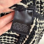 Moth Anthropologie Open Front Chunky Knit Cardigan Size XS Neutral Layering Cozy Black Photo 4
