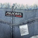 Vtg Y2K 2000's Mo Jeans Low Rise Micro Booty Hot Daisy Dukes Denim Shorts‎ Sz 12 Blue Photo 2