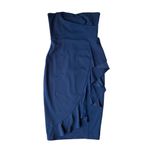 Dress the Population Liv Dress In Navy Blue Size M Photo 3