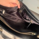 Kate Spade Staci Black Nude Leather Large Satchel Shoulder Bag Photo 5